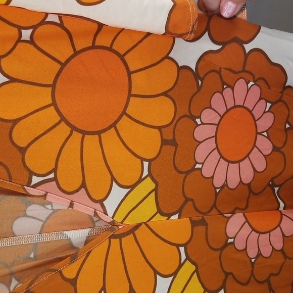 💕DODO BAR OR💕 Valeria Dress ~ Floral Print 46 Vintage Inspired 70s Woodstock - Picture 11 of 14